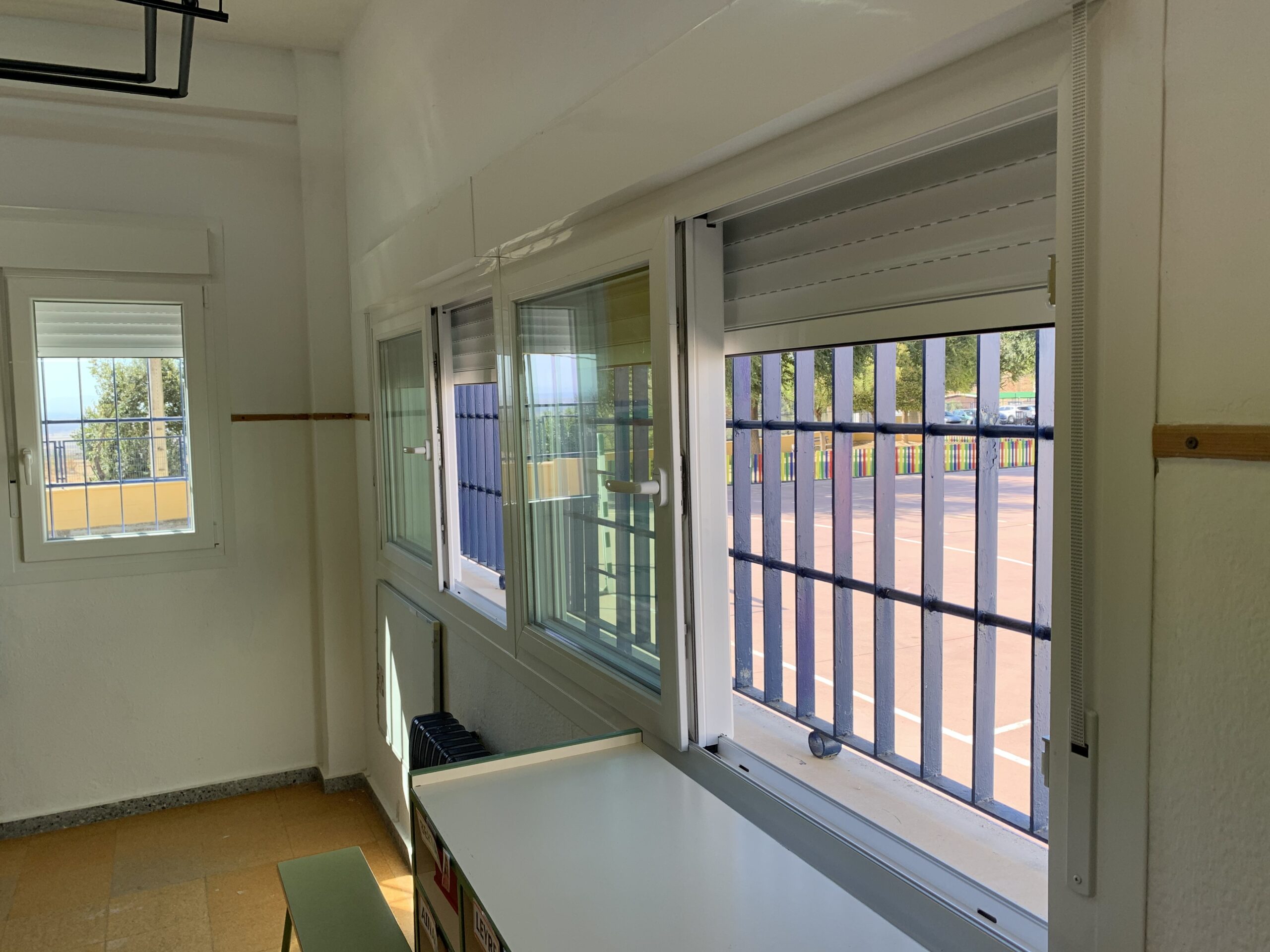 eficiencia energetica ventanas colegios 