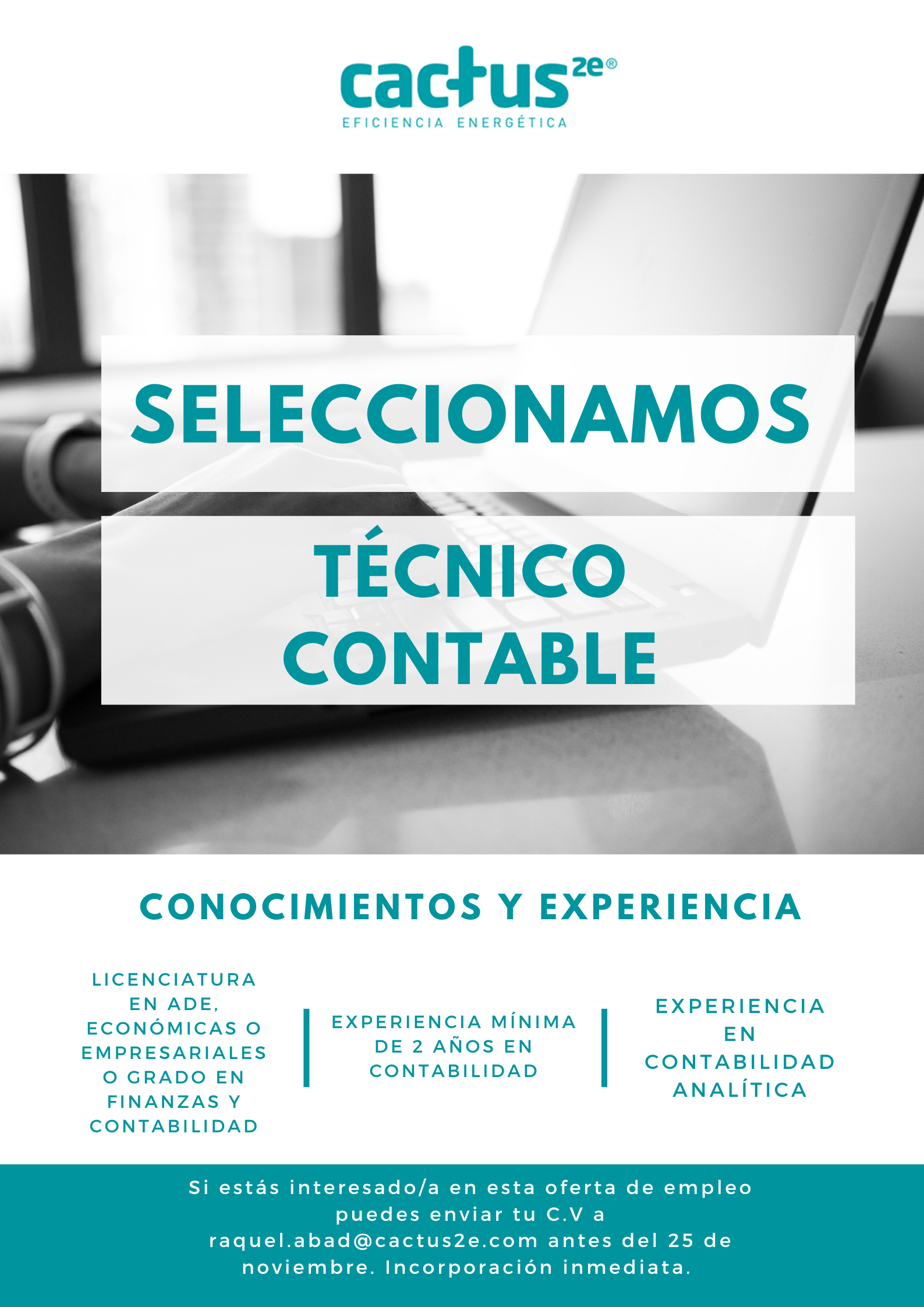 oferta de empleo tecnico contable