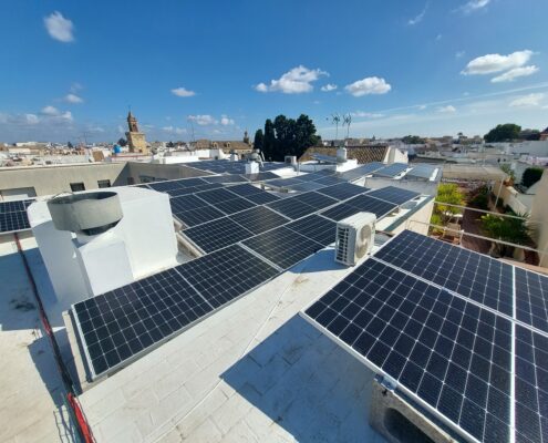 instalación fotovoltaica comunidad de propietarios