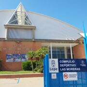 pabellón polideportivo lepe iluminación led