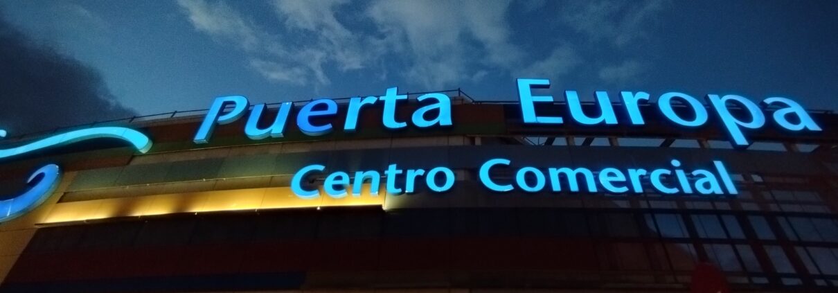 Centro Comercial Puerta Europa Eficiencia iluminación