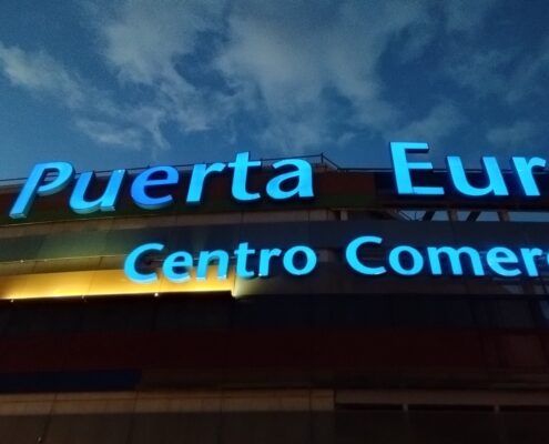 Centro Comercial Puerta Europa Eficiencia iluminación