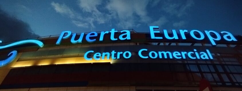 Centro Comercial Puerta Europa Eficiencia iluminación